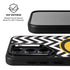 University of Iowa Hawkeyes Chevron Print Galaxy S24 FE Kickstand Case
